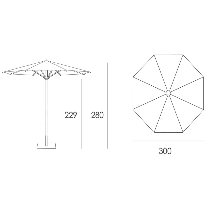 Parasol Java de Ezpeleta