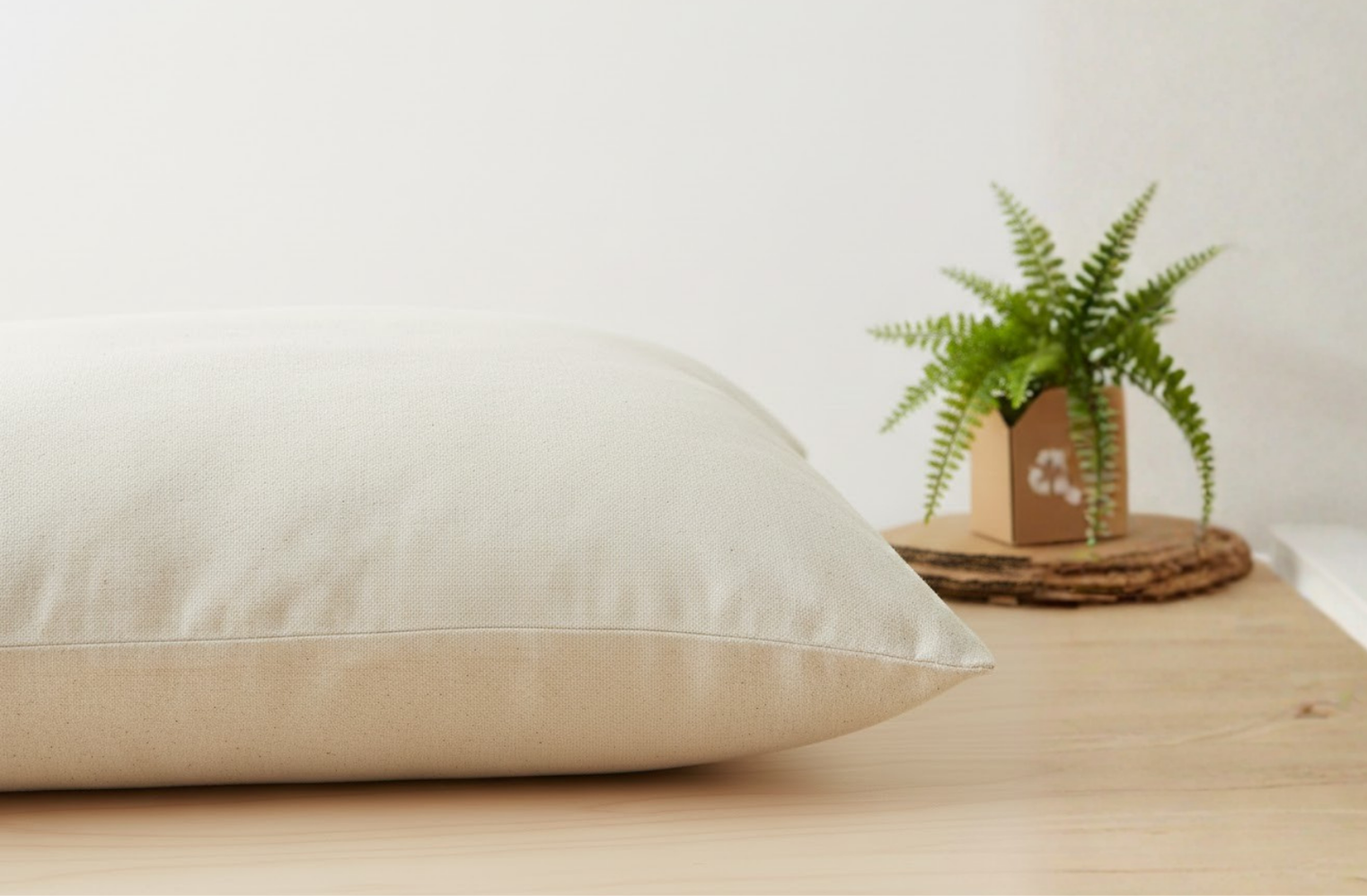 Almohada Ecofriendly 100% reciclada