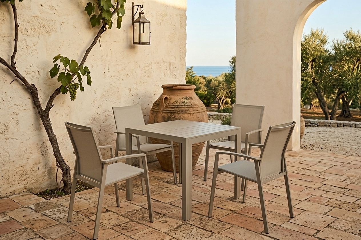 Mesa exterior Faro de Arkimueble - 80 cm