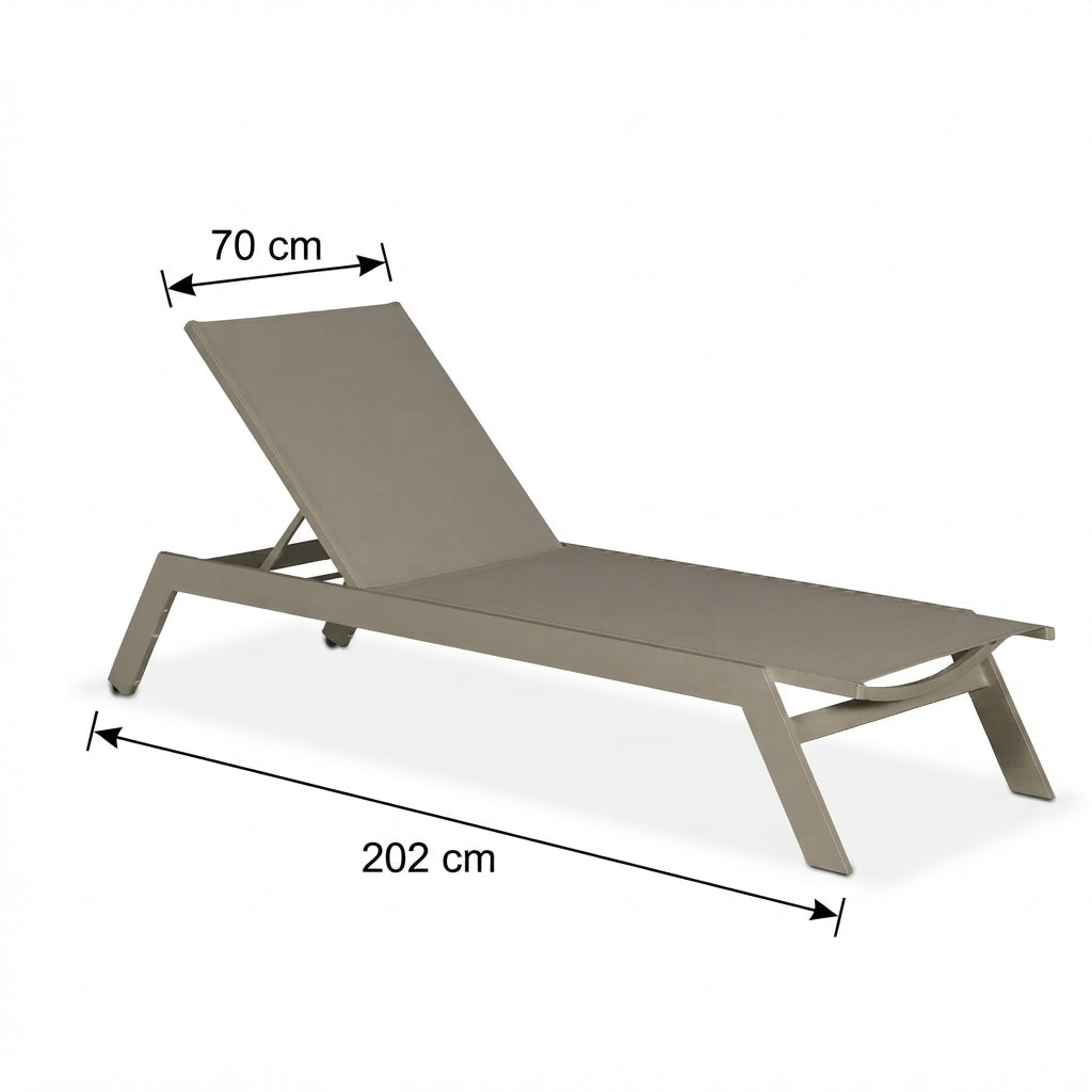 Tumbona Chipre de Arkimueble